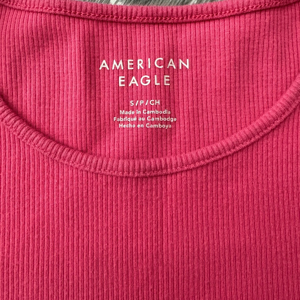 American Eagle Ribbed Tank Top – - Picture 2 of 2